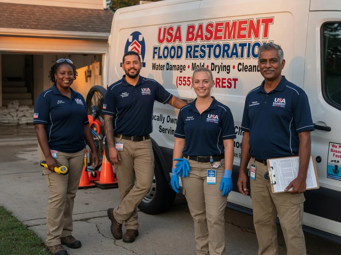 Basement Flood Cleanup company in Argonne, WI