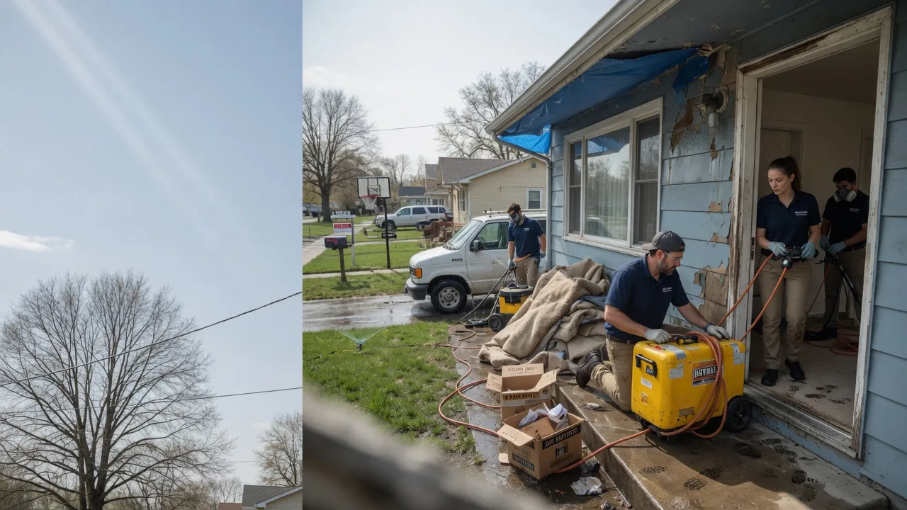 Basement Flood Cleanup in Argonne, WI near me